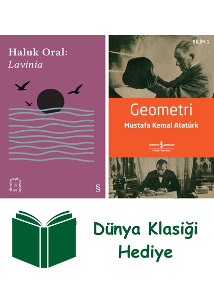 Everest Açıkhava 31 - Lavinia + Geometri + Dünya Klasiği Hediye