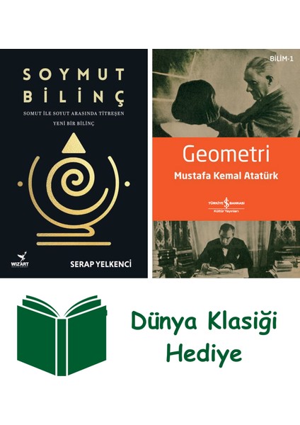 Soymut Bilinç + Geometri + Dünya Klasiği Hediye