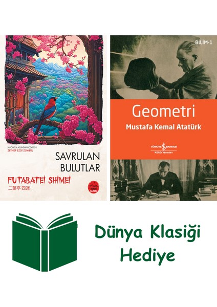 Savrulan Bulutlar + Geometri + Dünya Klasiği Hediye