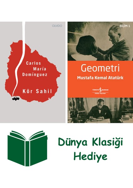Kör Sahil + Geometri + Dünya Klasiği Hediye