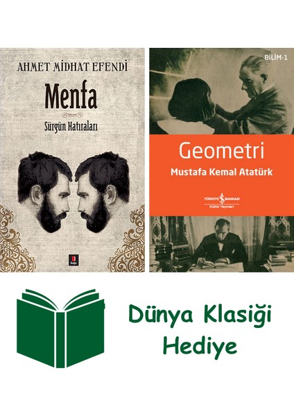 Menfa + Geometri + Dünya Klasiği Hediye