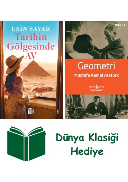 Tarihin Gölgesinde Av + Geometri + Dünya Klasiği Hediye