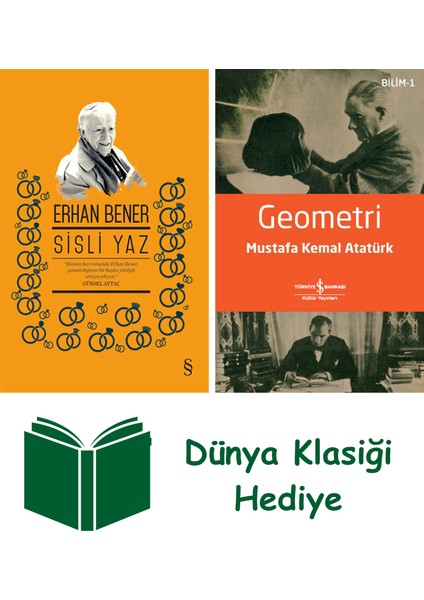 Sisli Yaz + Geometri + Dünya Klasiği Hediye
