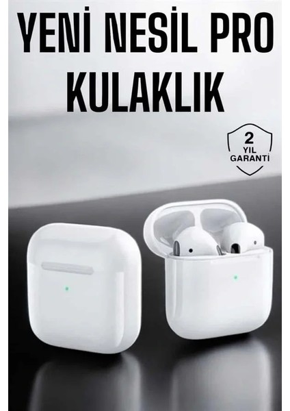 Yeni Nesil Pro Bluetooth Kulaklık Uzun Pil Ömrü Beyaz fiyatları