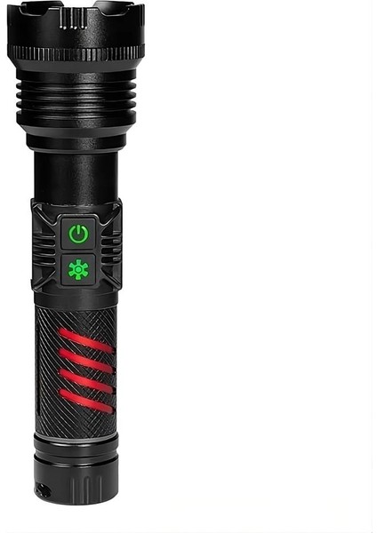 Şarjlı Zoomlu Metal El Feneri modelleri