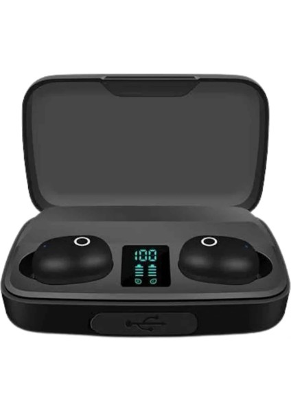 Kablosuz Bluetooth Kulaklık Android ve Ios Uyumlu LED Göstergeli Powerbankli fırsatları