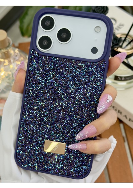 Iphone 17 Promax Uyumlu Elmas Tasarımlı Taşlı Işıltılı Parlak Pırlanta Kılıf fırsatları