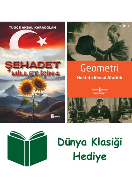 Şehadet Millet Için - 4 + Geometri + Dünya Klasiği Hediye