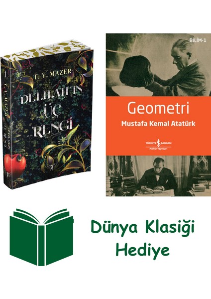 Delilah’ın Üç Rengi + Geometri + Dünya Klasiği Hediye