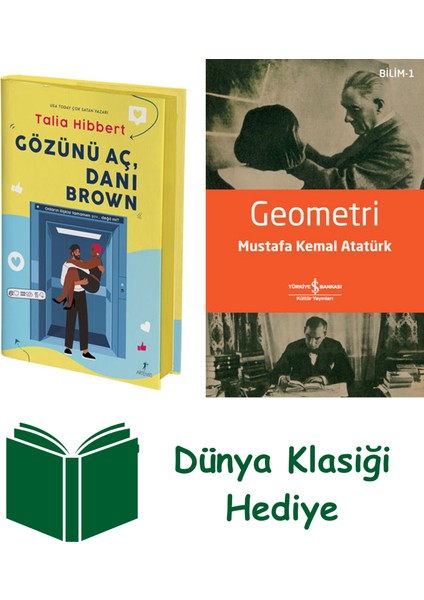Gözünü Aç Dani Brown (Ciltli) + Geometri + Dünya Klasiği Hediye