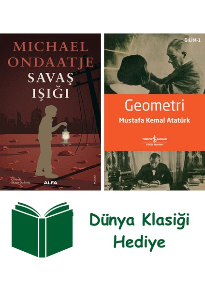 Savaş Işığı + Geometri + Dünya Klasiği Hediye