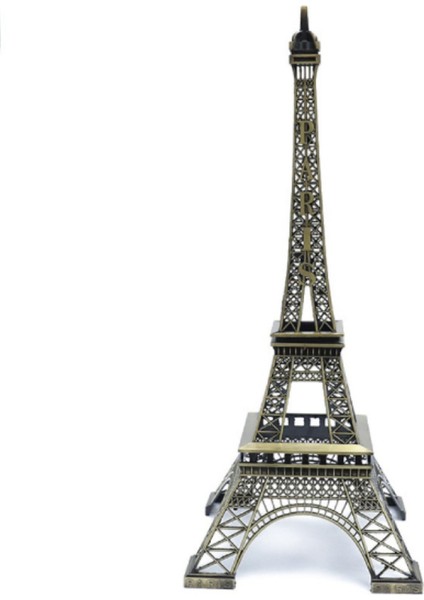Minyatür Eyfel Kulesi Küçük Boy Gümüş 15 cm