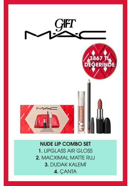 Trending Tomorrow Dudak Seti - Nude | Yılbaşı Koleksiyonu