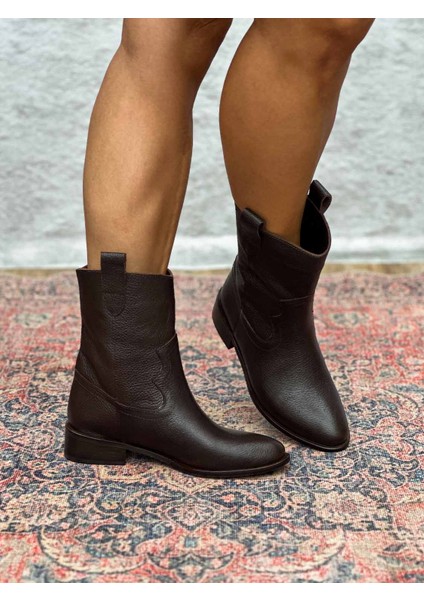 Sleipnir Deri Kadın Acı Kahve Kovboy Bot fırsatları