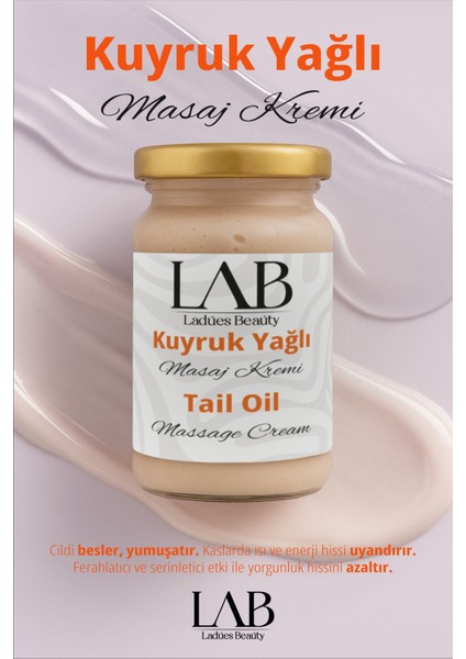 Lab Doğal Kuyruk Yağı Içeren Kas Eklem Ağrı Masaj Kremi fiyatları
