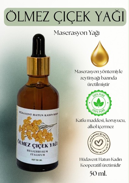 Ölmez Çiçek Yağı 50 Ml.
