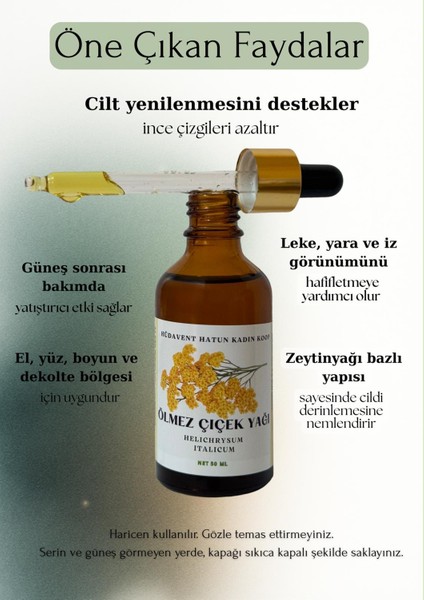 Ölmez Çiçek Yağı 50 Ml. fiyatları