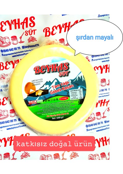 Tam Yağlı Göbek Kaşar