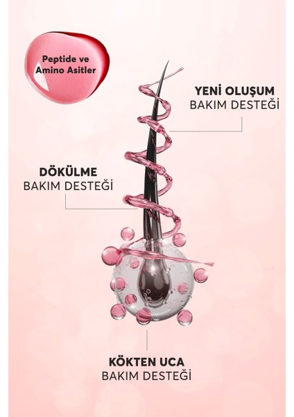 Multi Vitamin Hair Cocktail | Dökülme Karşıtı Saç/kaş Bakım Serumu 2ml x 10 Ampul (Vitamin Kompleksi + Peptid Içerikli) modelleri