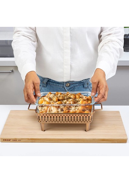 Gokvalla Servis Tepsisi Bakır Rengi 26 x 15 x 8 cm fırsatları