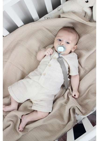 Müslin Battaniye 120X120 cm 70101 Bej fiyatları