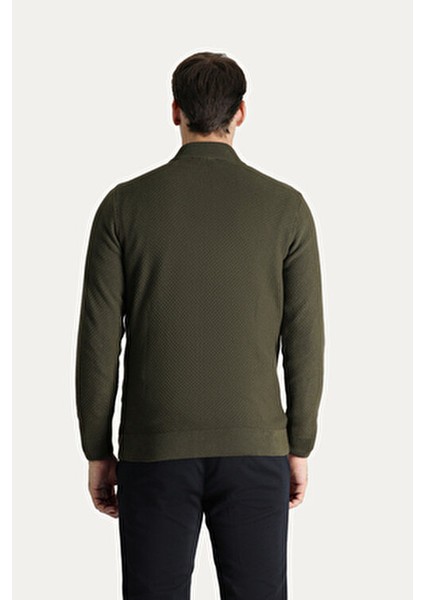 Fermuarlı Pamuklu Triko Hırka fırsatları