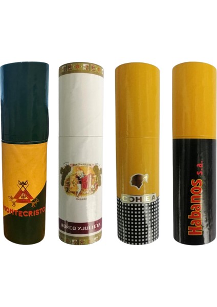 Dörtlü Puro Kibrit Set