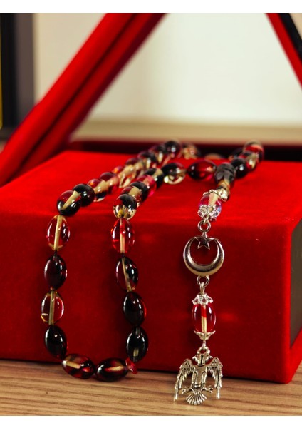 Ateş Kehribar Tesbih Sistem Püsgüllü Orjinal Ürün fiyatları