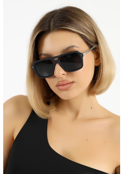 Kadın Mat Siyah Sportif UV400 Güneş Gözlüğü WP25-34 C2 M indirimleri