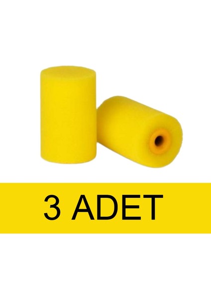 Sünger Rulo Yedek Sarı 5 cm (01330) 3 Adet