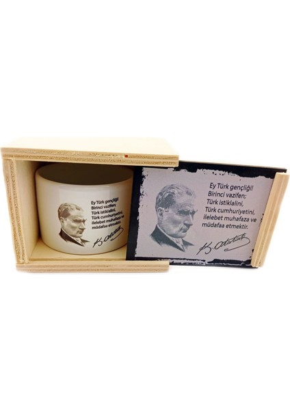 Ahşap Kutulu Özel Tasarım Porselen Kupa fiyatları