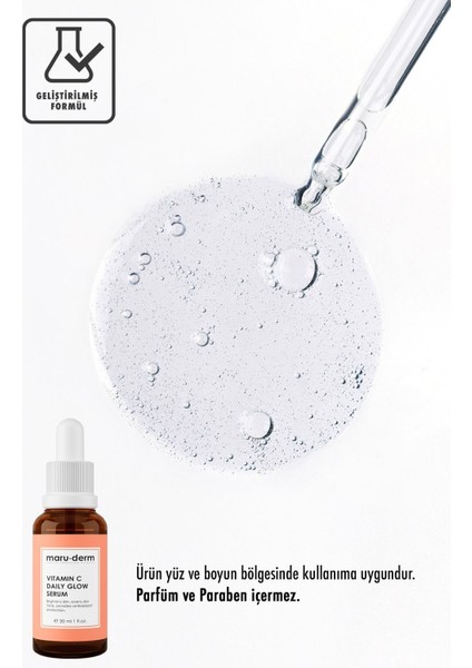 C Vitamini ve Peptid Aydınlatıcı Cilt Bakım Serumu 30 ml fiyatları