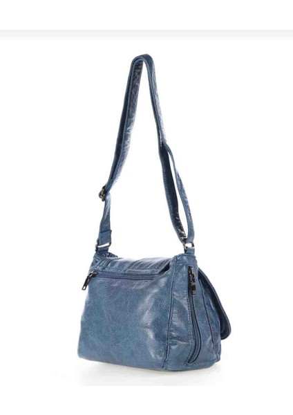 Ççs 17491 Kadın Omuz Askılı Kol Çantası Navy fırsatları