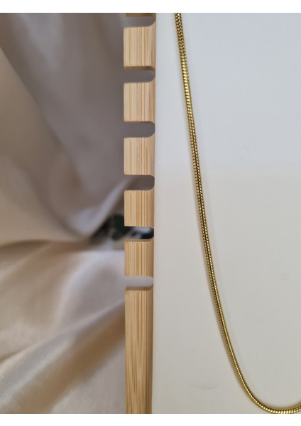 Gold Ince Yılan Model Zincir Kolye – Paslanmaz Çelik, Kararma Yapmaz fiyatları