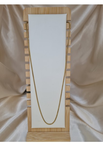 Gold Ince Yılan Model Zincir Kolye – Paslanmaz Çelik, Kararma Yapmaz modelleri