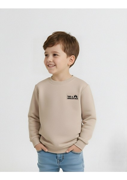 Erkek Çocuk Baskılı Sweatshirt modelleri