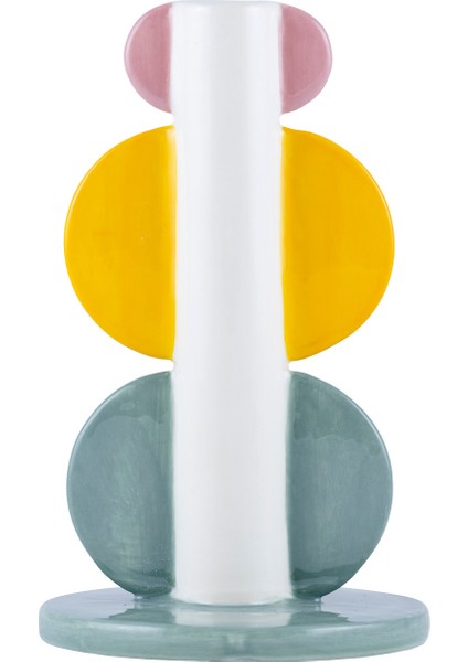 - Lorenzo Amor Del Color Mavi El Boyaması Mumluk