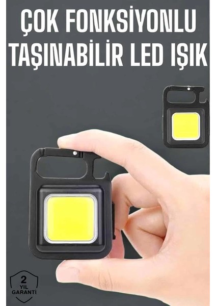 Kamp Işığı Çok Fonksiyonlu Taşınabilir Anahtarlık Kapak Açma Manyetik Özelliği modelleri