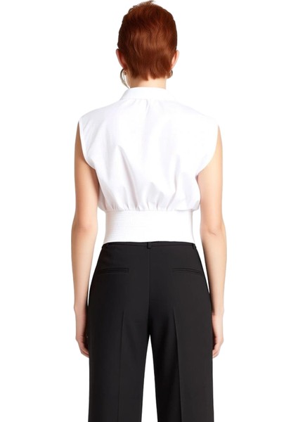 Kadın Crop Kesim Kolsuz Gömlek Modern ve Yaz Konforunu Birleştiriyor Fonksiyonel Dayanıklı indirimleri