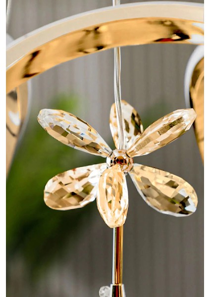 Model Clasy Gold Kaplama 3 Renk Modern Ledli Sarkıt Avize fiyatları