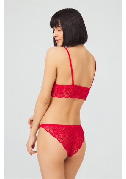 Krem Dantelli Transparan Balensiz Kadın Sütyen Takımı fiyatları