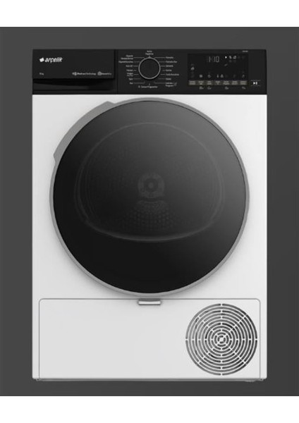 1201 Kmx 12 kg Çamaşır Kurutma Makinesi Beyaz