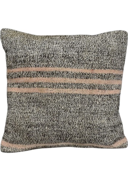 Yeni El Dokuma Dekoratif Kilim Kırlent Yastık Kılıfı 6528
