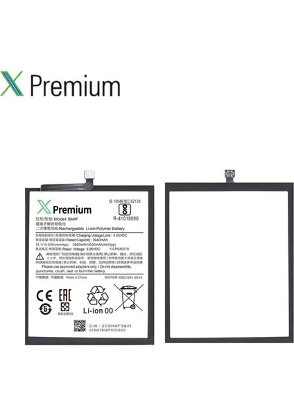 Xpremium Xiaomi Mı CC9E Uyumlu Batarya Pil Süper Yüksek Kalite 4030 Mah BM4F fırsatları