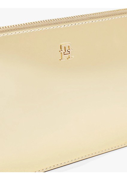 Th Icon Metalik Zincirli Omuz Kadın Gold Cüzdan AW0AW182190HS fırsatları