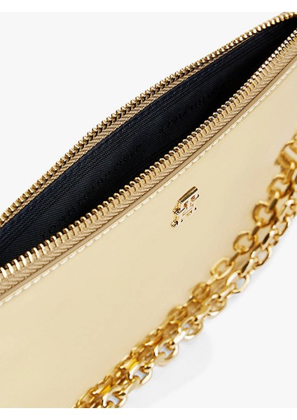 Th Icon Metalik Zincirli Omuz Kadın Gold Cüzdan AW0AW182190HS indirimleri