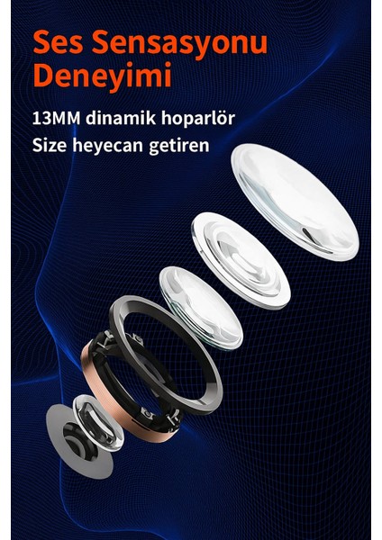 X27 Pro Anc+Enc Kablosuz Bluetooth Kulaklık Siyah (METAL KASA) fırsatları