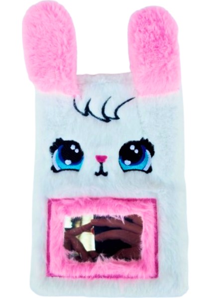 Hediyelik Peluş Kaplamalı Hatıra Günlük Defteri 80 Yaprak Çizgili A5 Boy Beyaz fiyatları