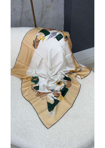 Ipekevi Trend Tivil Ipek Eşarp Krem Bej fiyatları