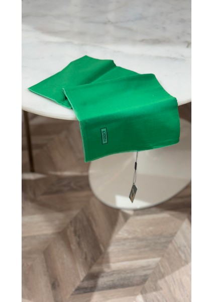 Ipekevi Düz Pamuk Eşarp Zümrüt Yeşili